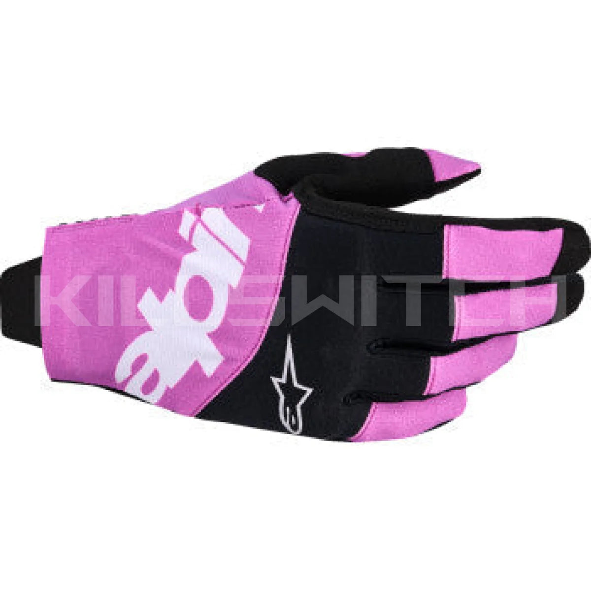 ALPINESTARS Techstar Gloves - Black/Light Gray/Purple - Large 3560125-1568-L - Gloves