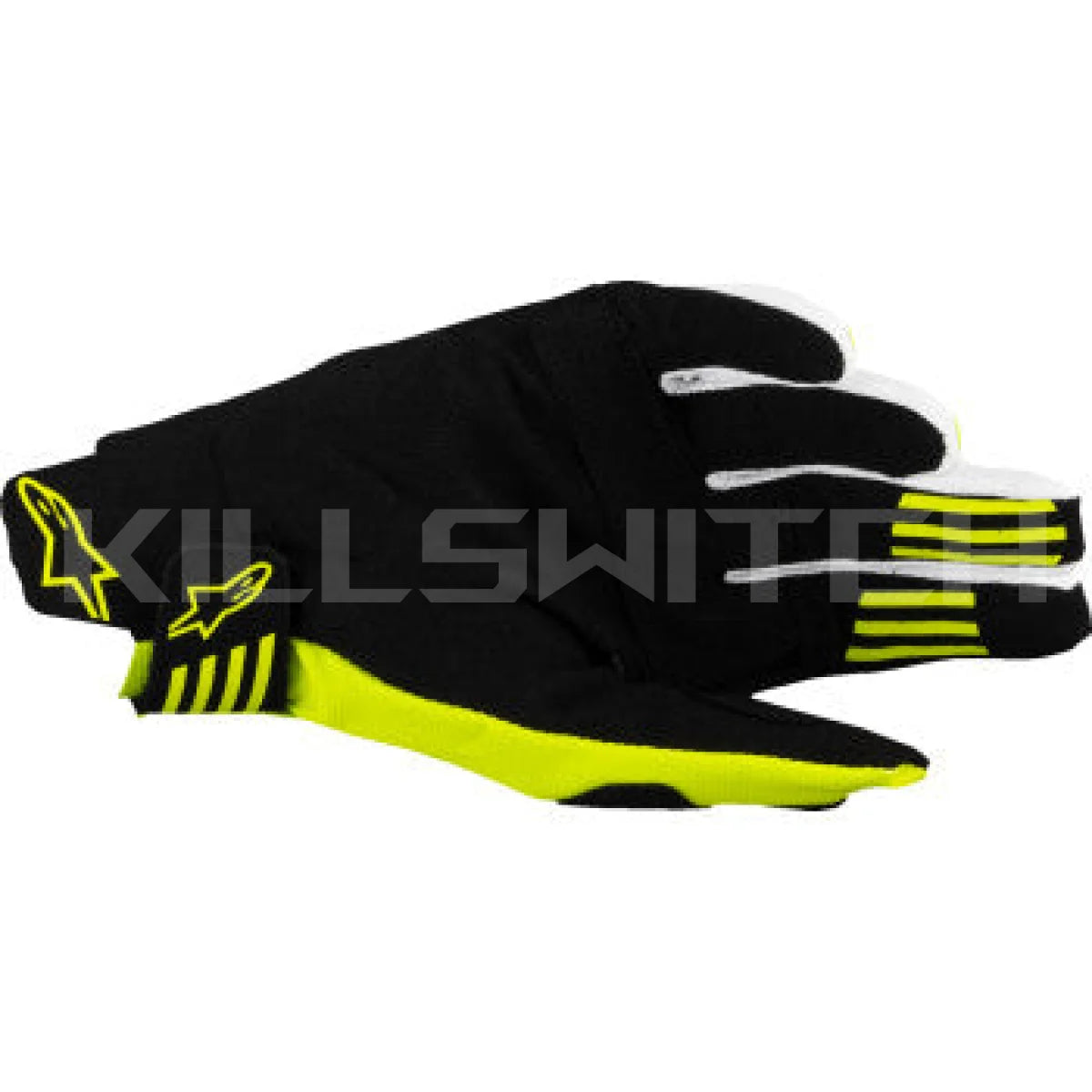 ALPINESTARS Techstar MX Gloves - Black/Fluo Yellow - Small 3560125-155-S - Gloves