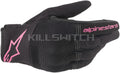 ALPINESTARS Women Copper Gloves - Black/Fuchsia - Small 3598420-1039-S - Gloves
