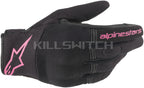 ALPINESTARS Women Copper Gloves - Black/Fuchsia - XL 3598420-1039-XL - Gloves