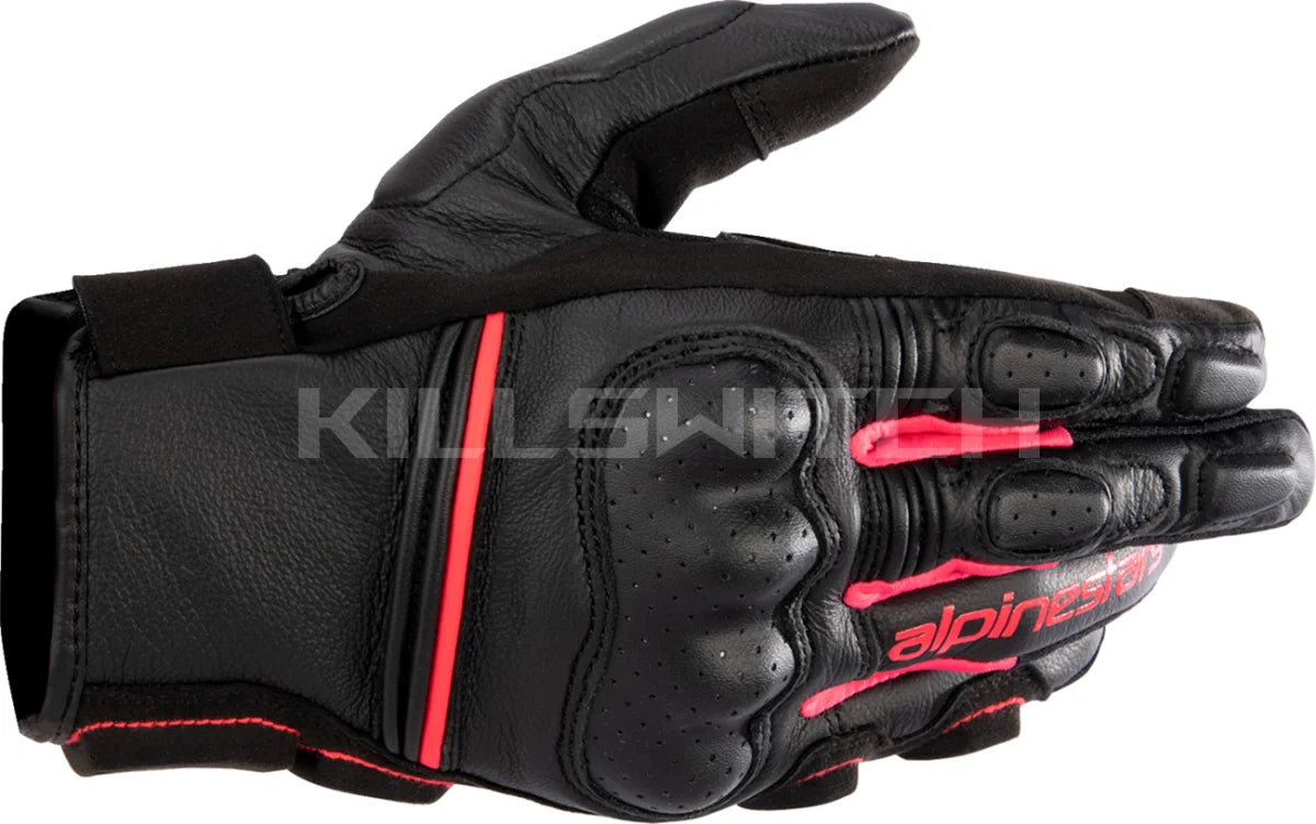 ALPINESTARS Women Stella Phenom Gloves - Black/Diva Pink - XL 3591723-1839-XL - Gloves