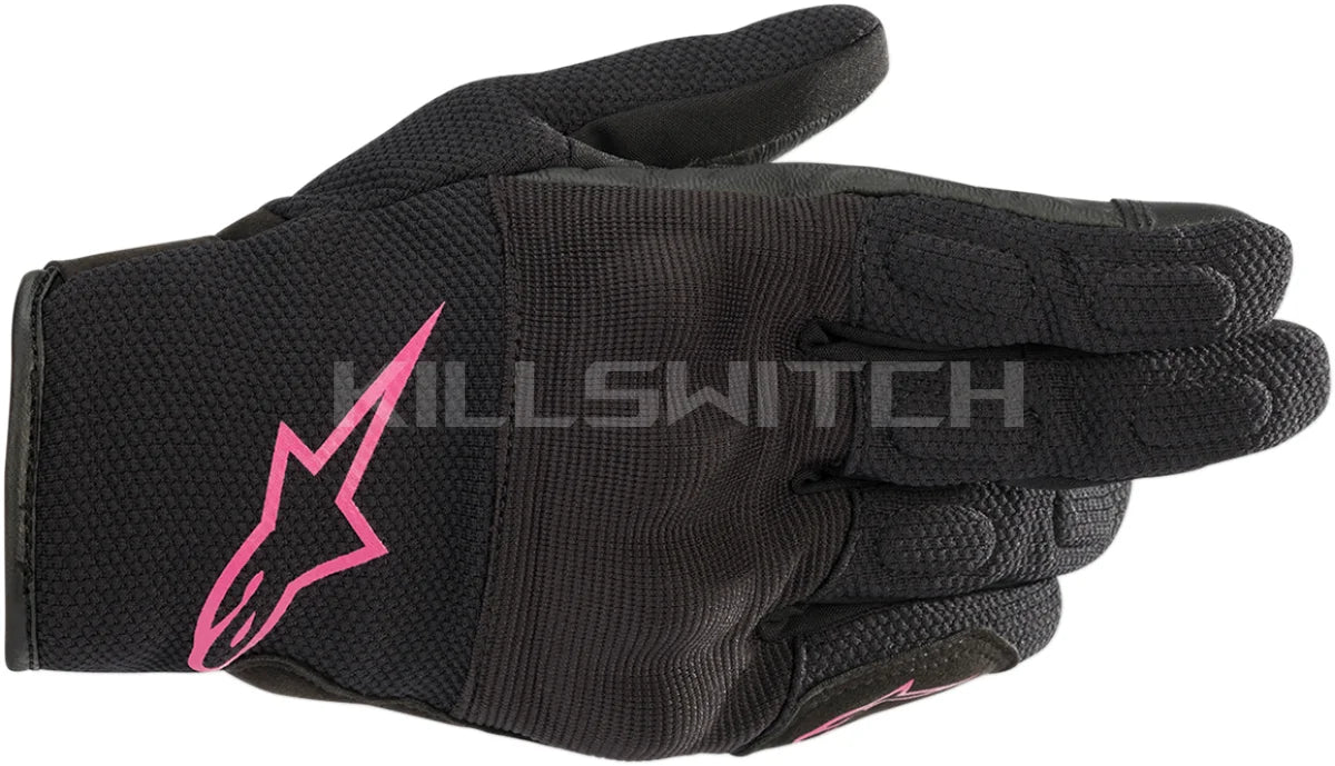 ALPINESTARS Women Stella S-Max Drystar® Gloves - Black/Fuchsia - Small 3537620-1039-S - Gloves