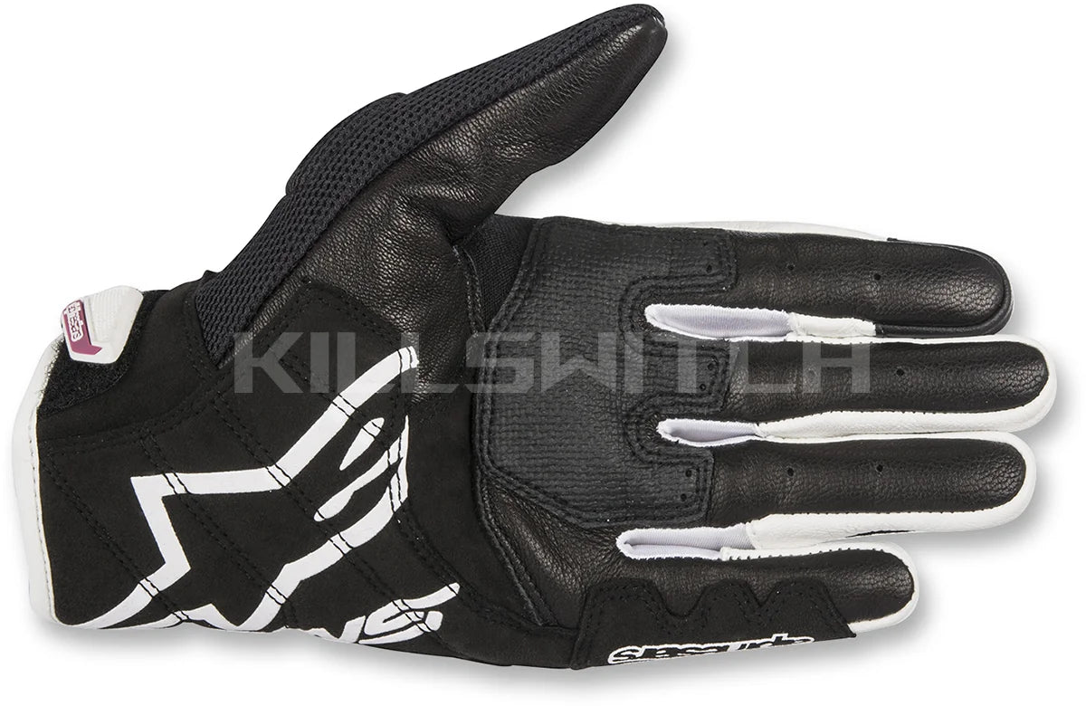 ALPINESTARS Women Stella SMX-2 Air Carbon V2 Gloves - Black/White - Small 3517717-12-S - Gloves