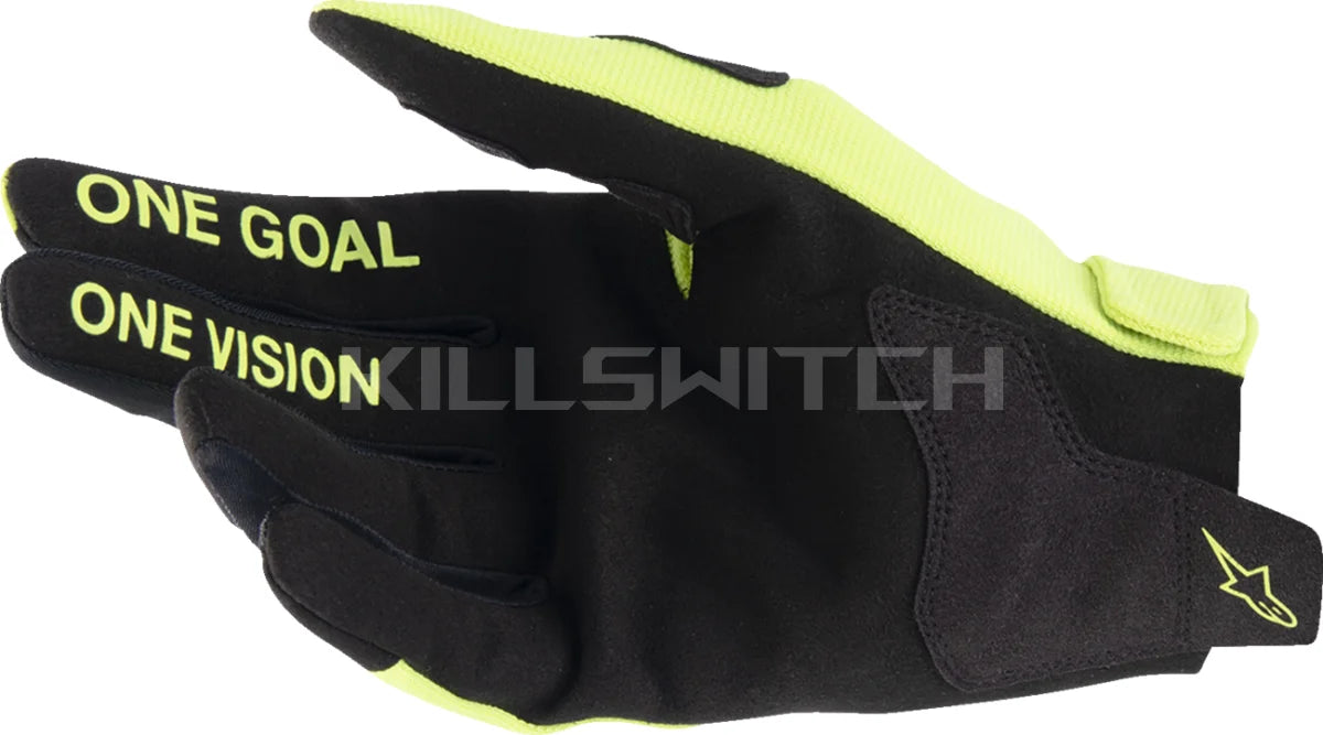 ALPINESTARS Youth Radar Gloves - Fluo Yellow/Black - Medium 3541824-551-M - Gloves