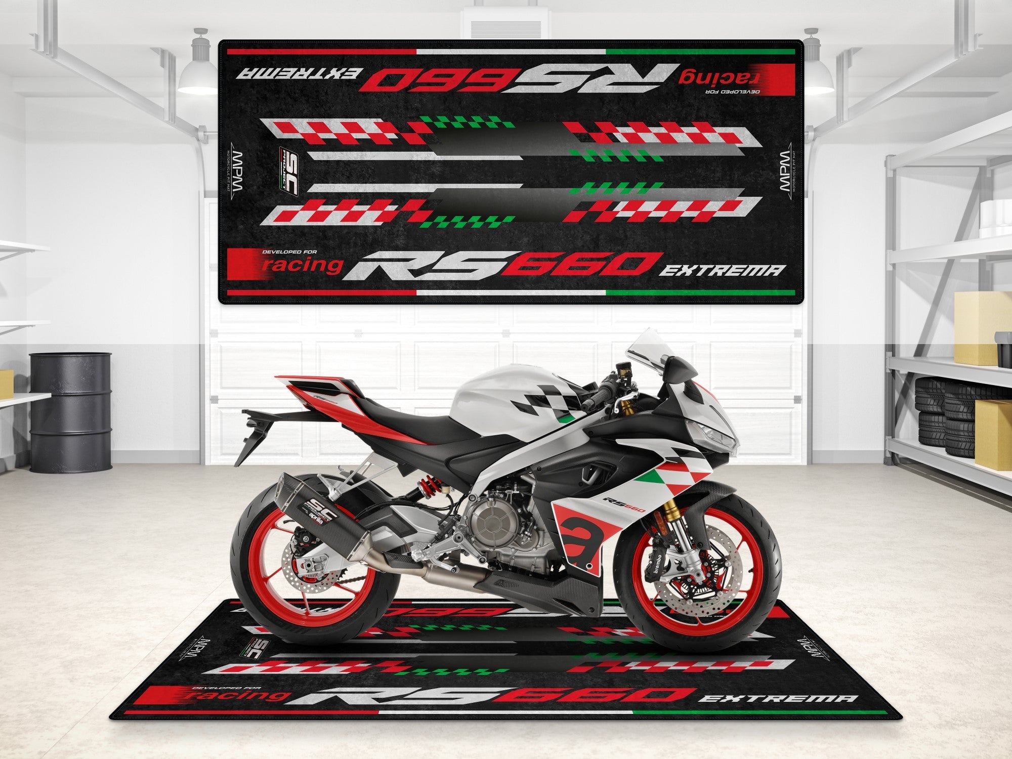 MPM Motorcycle Mat for Aprilia RS660 Extrema - MM7276