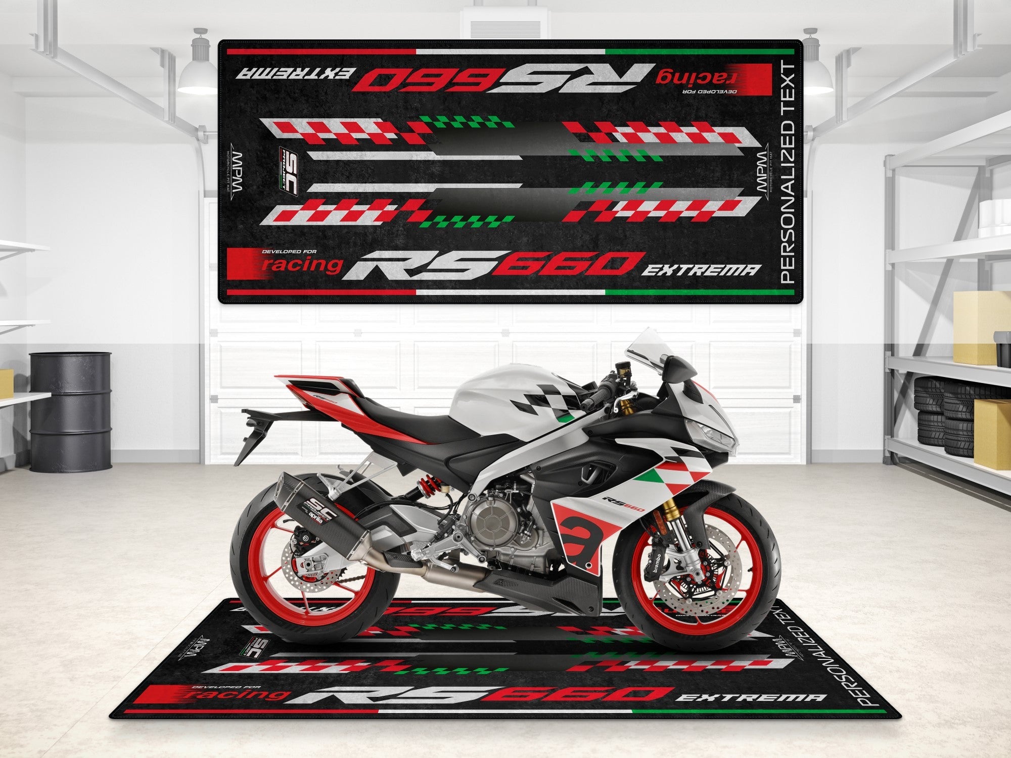 MPM Motorcycle Mat for Aprilia RS660 Extrema - MM7276