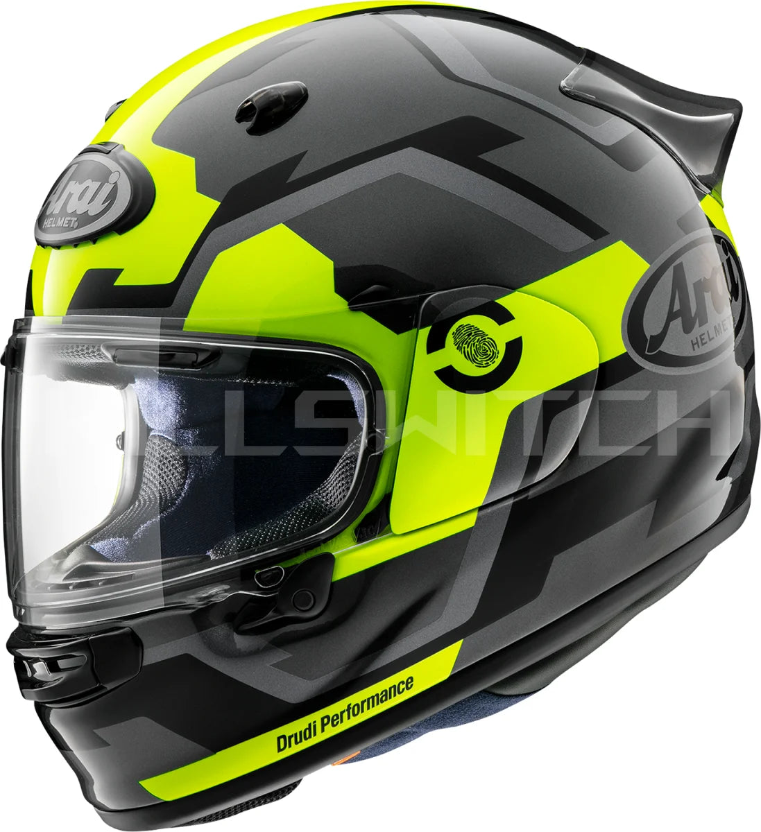 ARAI HELMETS ARAI Helmets Contour-X Face Helmet in Fluorescent Yellow - Small (Part 0101-16062)