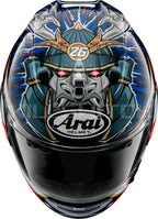 ARAI HELMETS ARAI HELMETS Corsair-X Dani Samurai-3 Motorcycle Helmet with VAS Shield and Advanced Safety Features