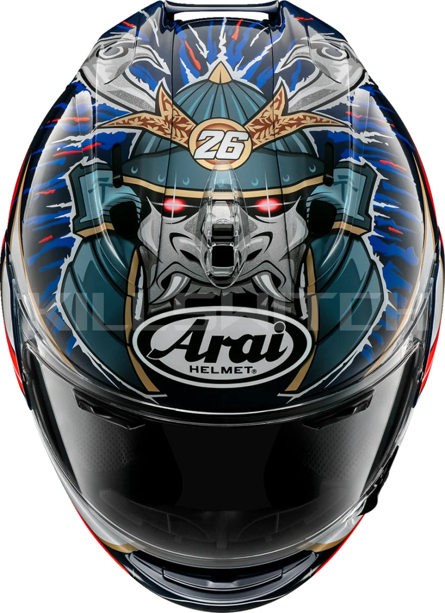 ARAI HELMETS ARAI Helmets Corsair-X Dani Samurai-3 XL with VAS Shield Mechanism and Advanced Safety Features - Helmet