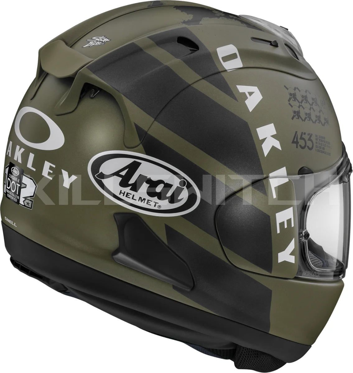 ARAI HELMETS ARAI HELMETS Corsair-X MVK Oakley Small Helmet with VAS Shield Mechanism and Advanced Ventilation