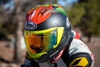 ARAI HELMETS ARAI HELMETS Corsair-X Tatsuki XL Helmet with VAS Shield Mechanism and Advanced Ventilation