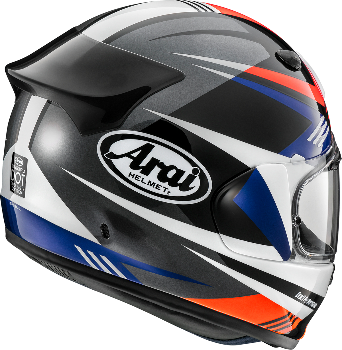 ARAI HELMETS ARAI HELMETS Contour-X Helmet with Logo Duct and Aerodynamics - Large Red