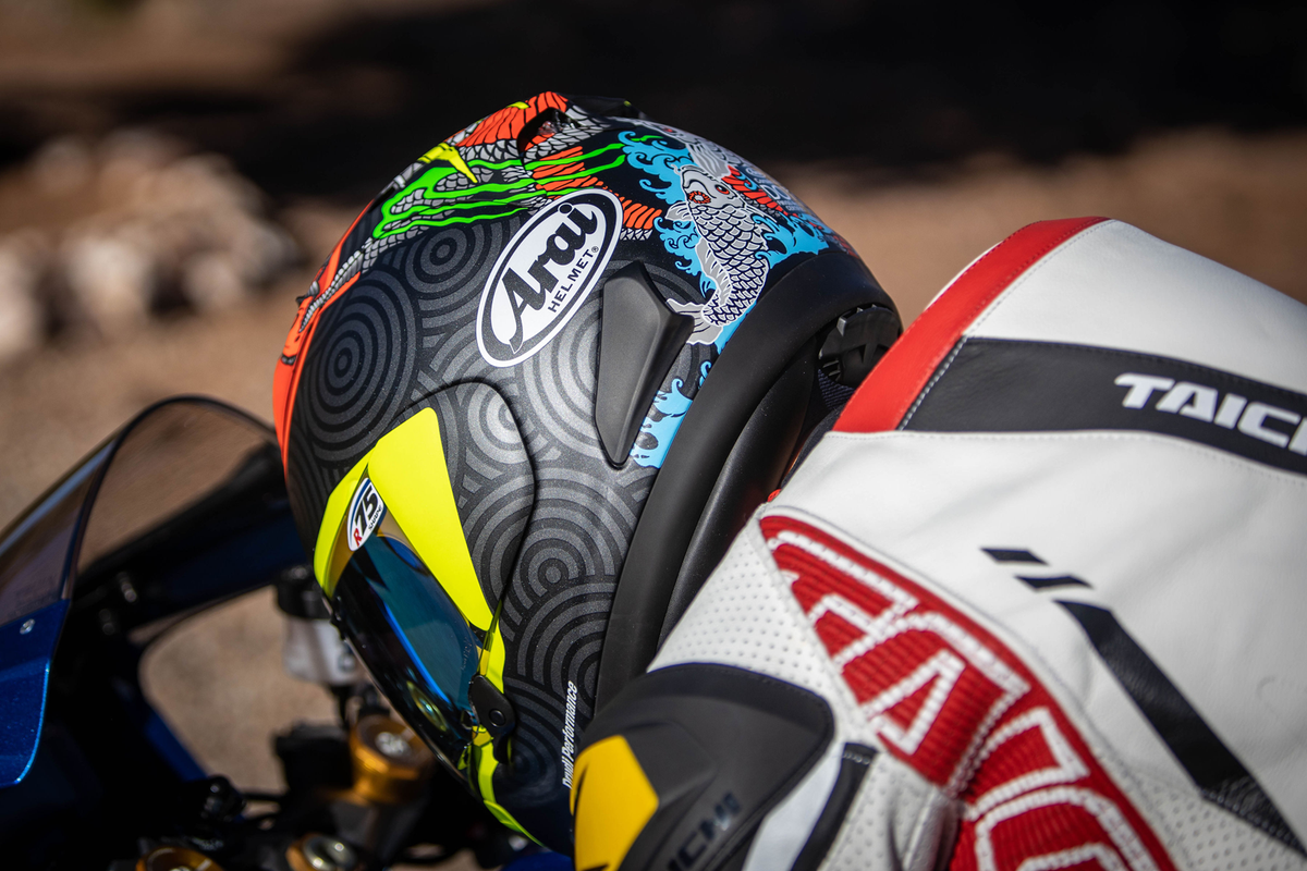 ARAI HELMETS ARAI HELMETS Corsair-X Helmet Tatsuki Edition - XS (Part Number 0101-17617)