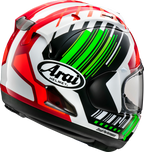 ARAI HELMETS ARAI Helmets Corsair-X Rea-6 Green XS – Advanced Motorcycle Helmet with Superior Ventilation and