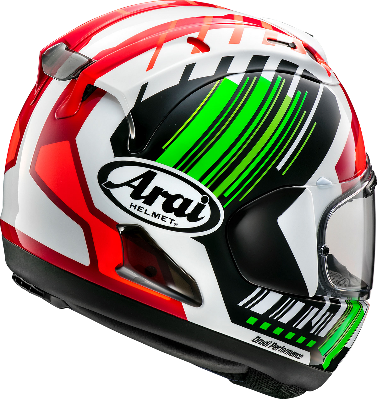 ARAI HELMETS ARAI Helmets Corsair-X Rea-6 Green XS – Advanced Motorcycle Helmet with Superior Ventilation and