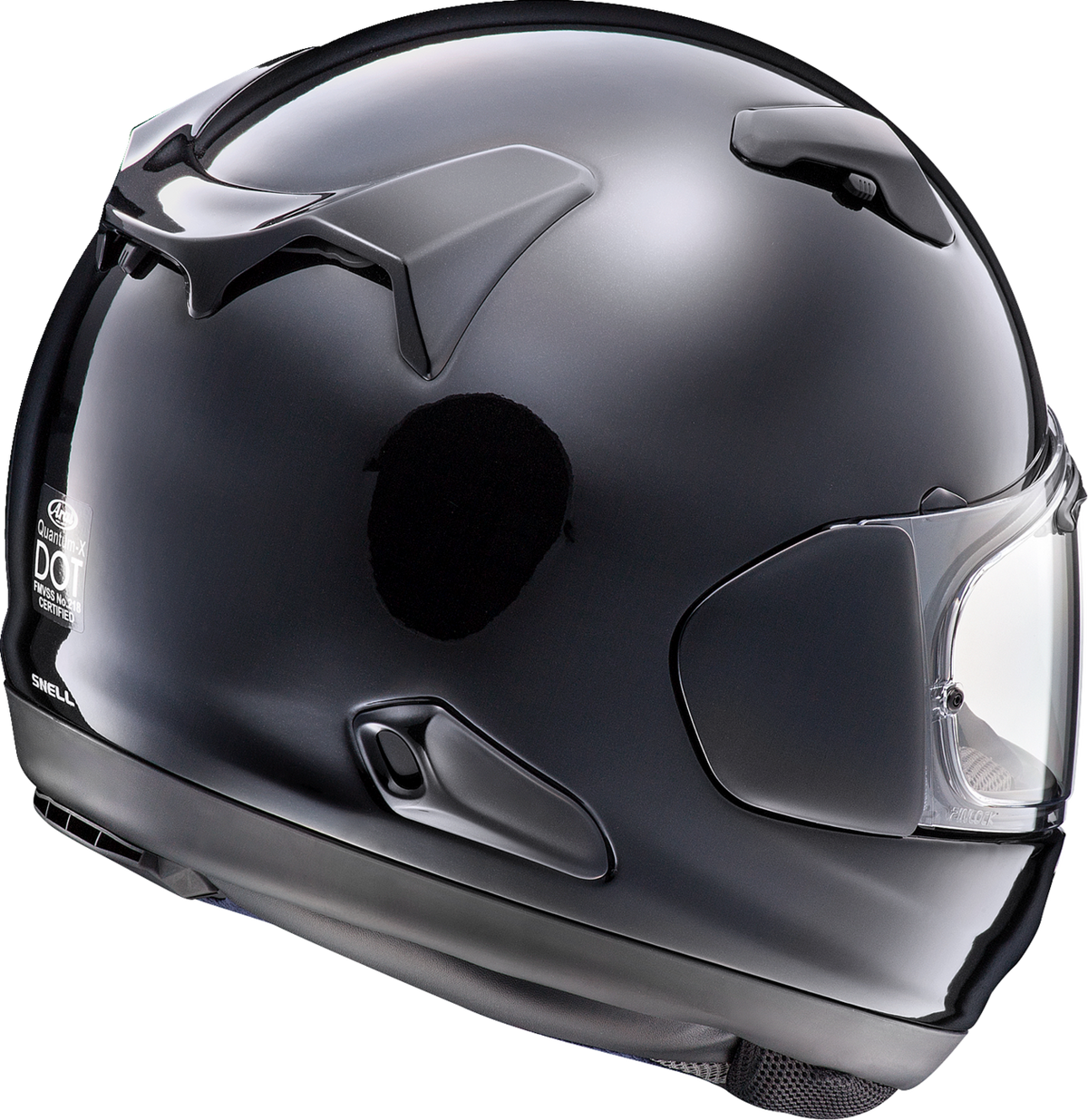 ARAI HELMETS ARAI Helmets Quantum-X Pearl Black Helmet - Medium 0101-17536