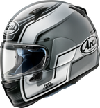 ARAI HELMETS, ARAI Helmets Regent-X 2XL Bend Silver Helmet with Variable Axis Shield System