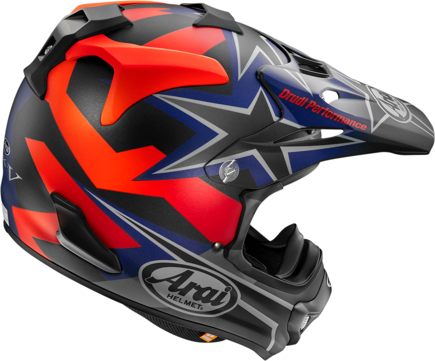 ARAI HELMETS, Arai Helmets VX-Pro4 Stars & Stripes Small - Black Frost, Part Number 0110-8207