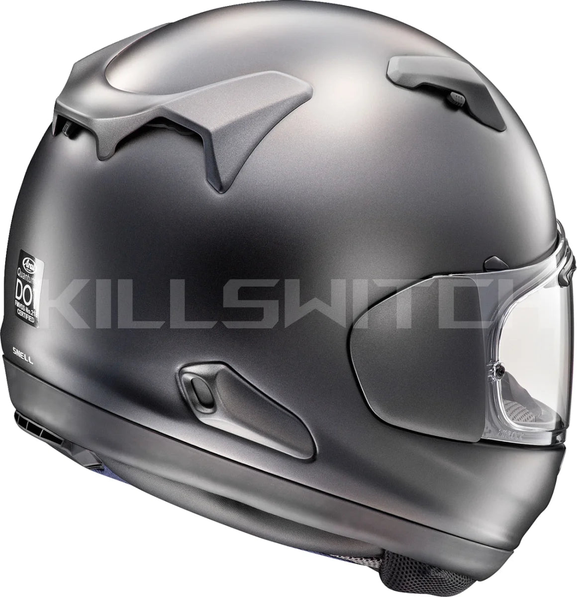 ARAI HELMETS ARAI Helmets Quantum-X Black Frost Medium with VAS-MV Shield and Pinlock 120 MaxVision
