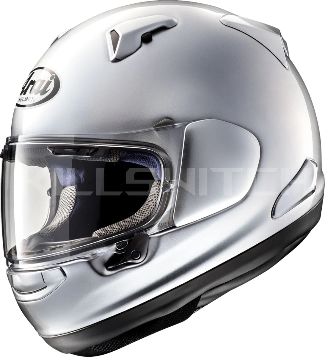 ARAI HELMETS ARAI HELMETS Quantum-X Helmet - Aluminum Silver – Medium (Part No. 0101-18165)