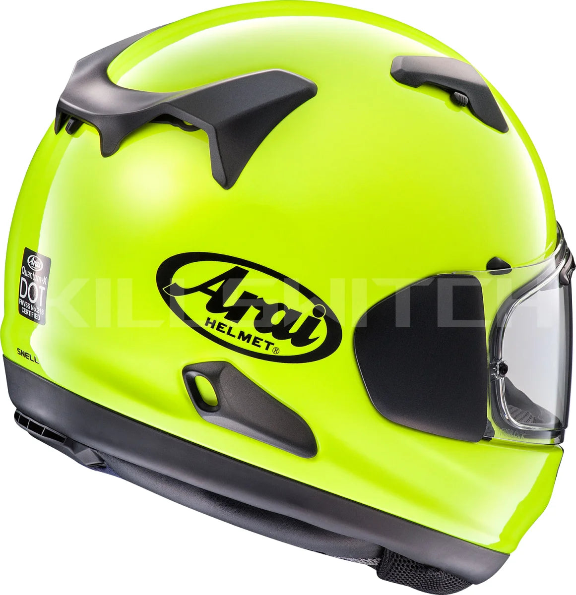 ARAI HELMETS ARAI HELMETS Quantum-X Helmet - Fluorescent Yellow Small (Part No. 0101-15731)