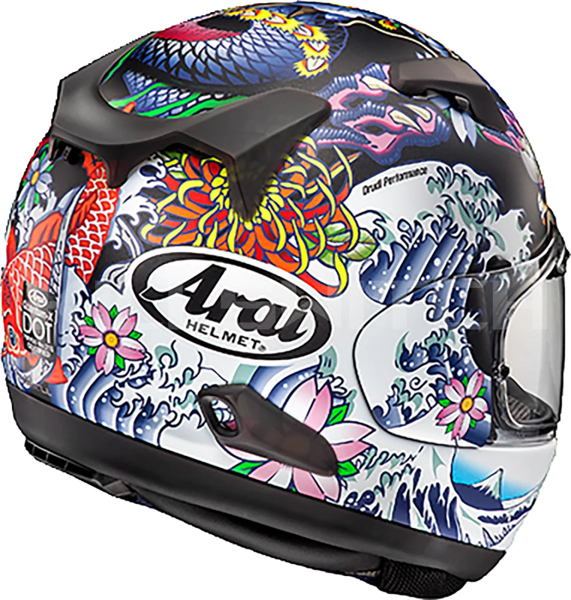 ARAI HELMETS Arai Helmets Quantum-X Helmet - Oriental Black Frost Medium (Part No. 0101-17707)