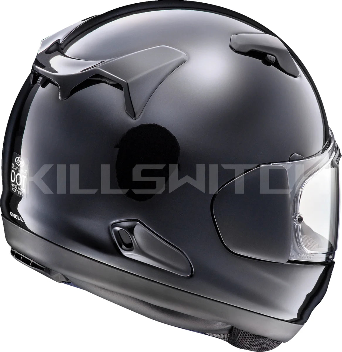 ARAI HELMETS ARAI Helmets Quantum-X Pearl Black 2XL – Advanced Impact Protection and Enhanced Comfort