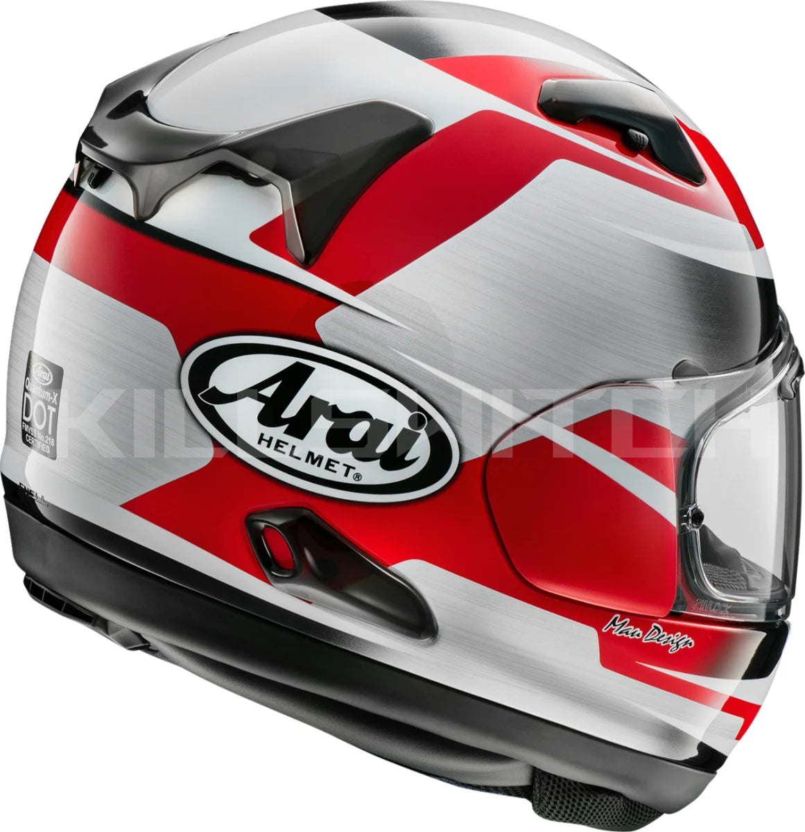 ARAI HELMETS Arai Helmets Quantum-X Steel Helmet - Red Large (Part Number 0101-18119)