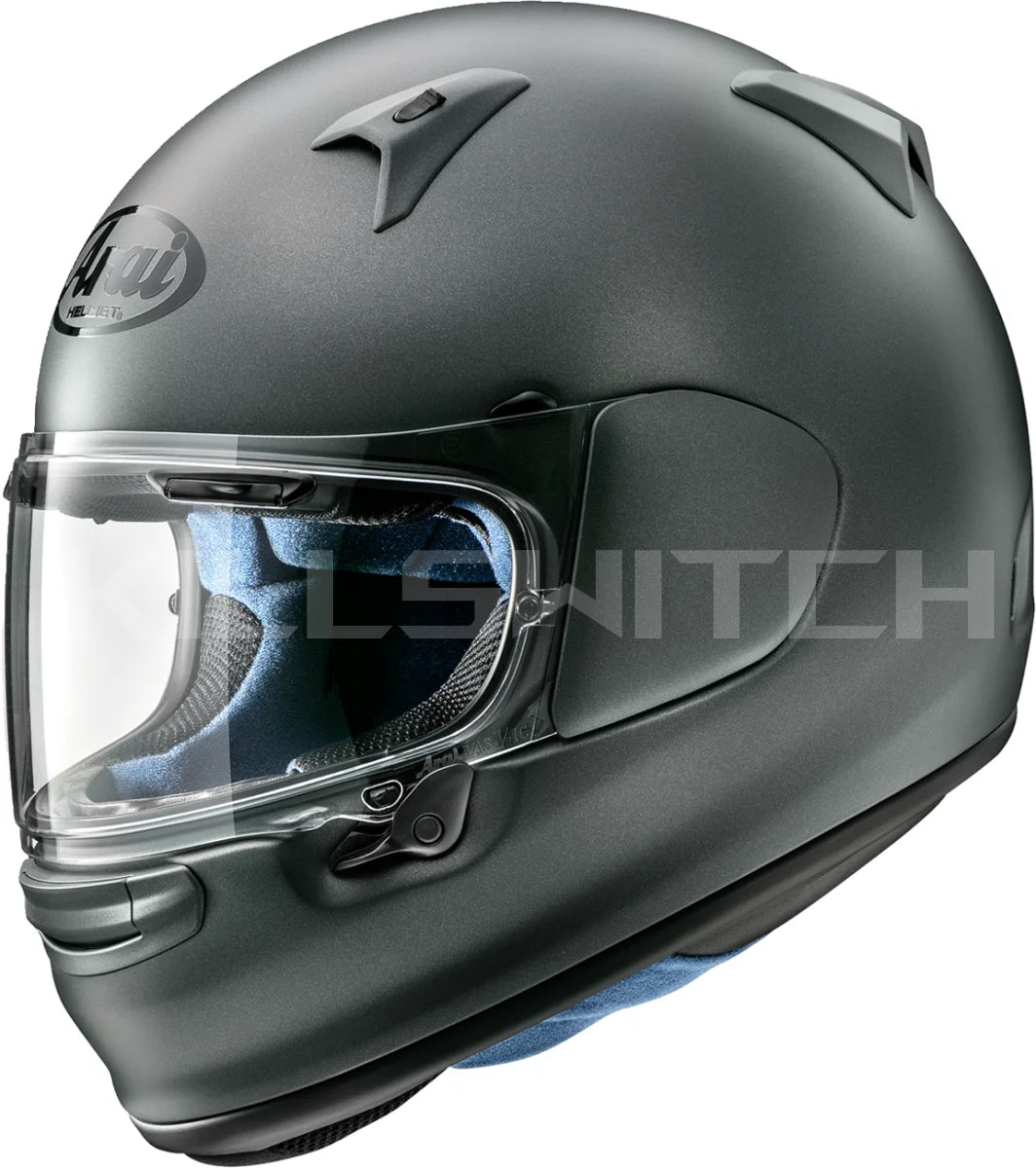 ARAI HELMETS ARAI Helmets Regent-X Gun Metal Helmet - Small VAS Shield System Advanced Comfort Features