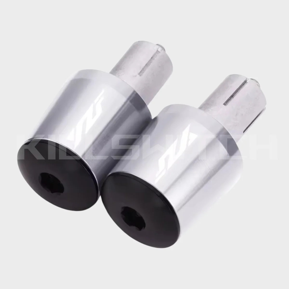 Bar Ends For Yamaha - Silver