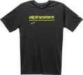 ALPINESTARS Tech Line Up Performance T-Shirt - Black - Medium 12117380010M