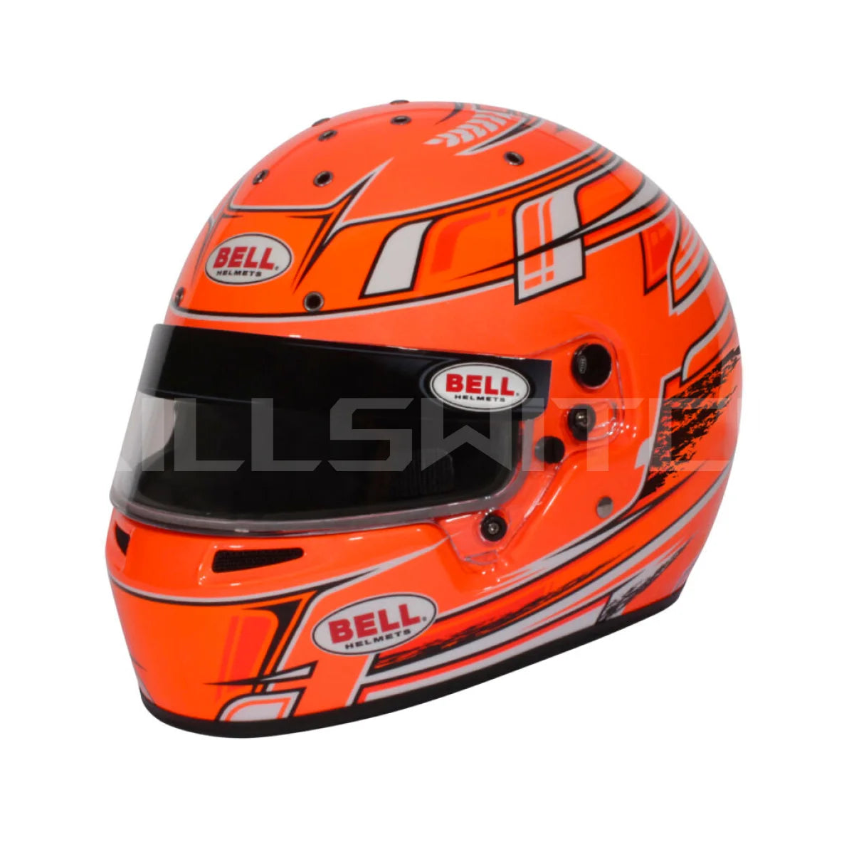 Bell KC7-CMR Champion Youth Karting Helmet - CMR-2016 - 54 / Orange - Helmets