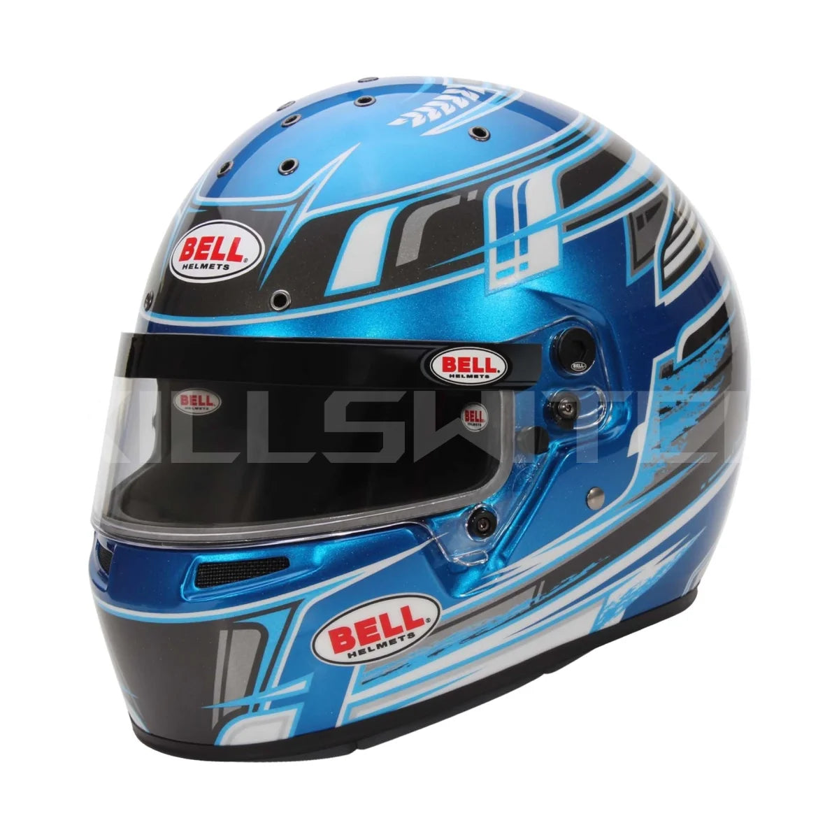 Bell KC7-CMR Pro Champion Karting Helmet - CMR-2016 - 54 / Anthracite/Blue - Helmets