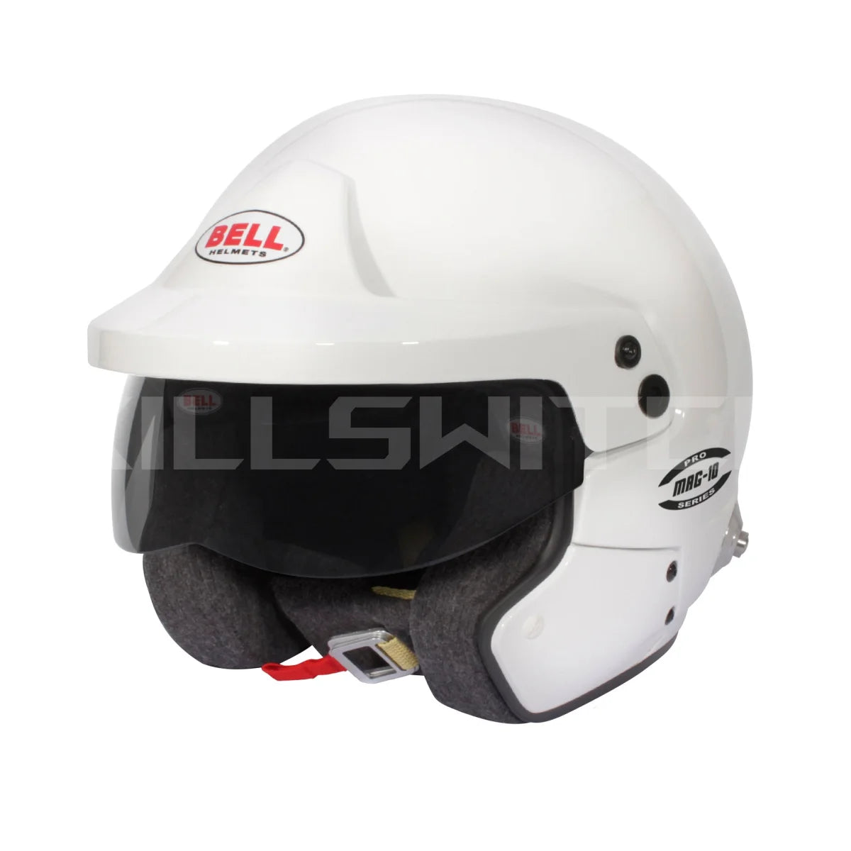 Bell Mag-10 Pro Open Face Racing Helmet - SA2020 / FIA8859 - White / 54 - Helmets