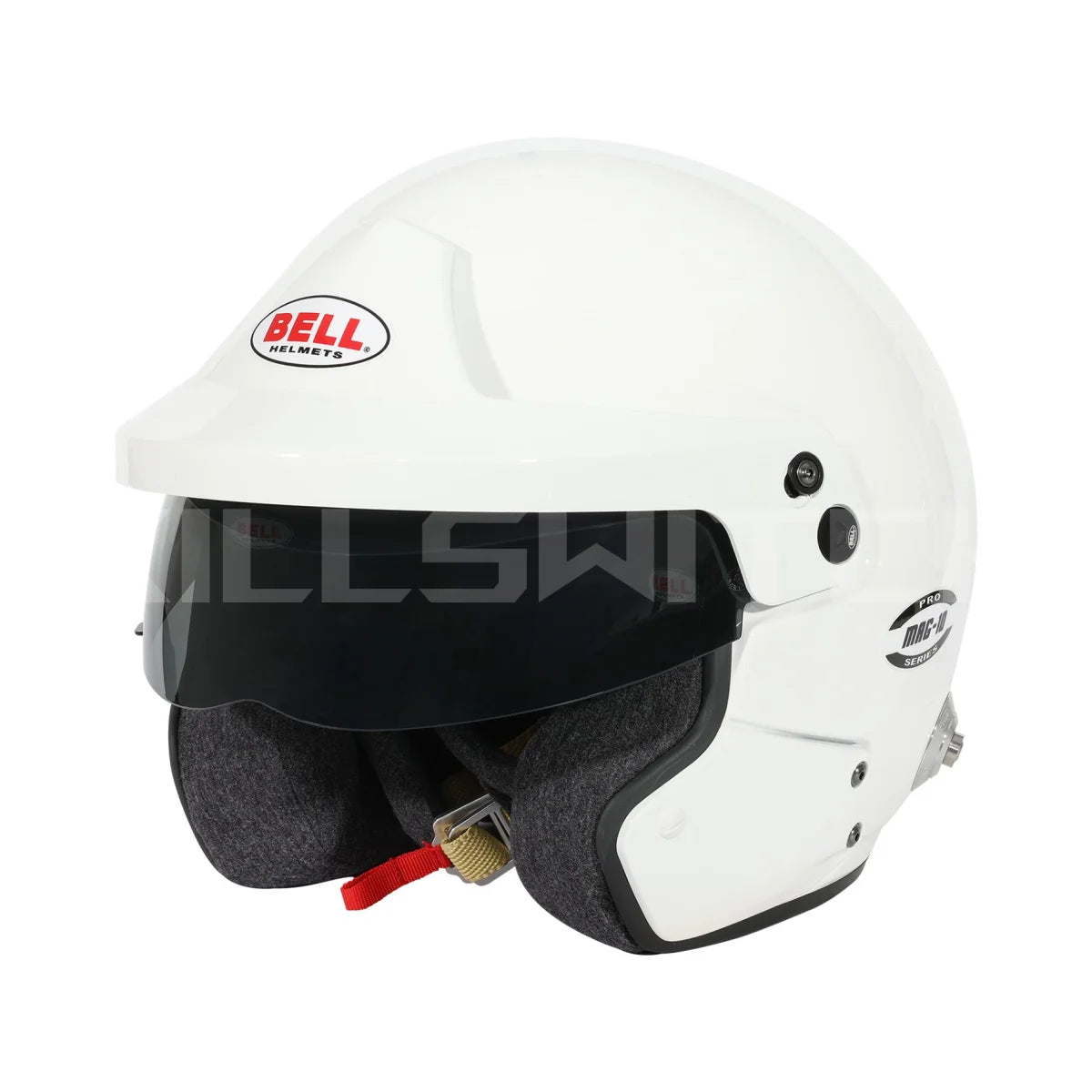 Bell Mag-10 Pro Racing Helmet - SA2025 / FIA8859 - 54 / White - Helmets