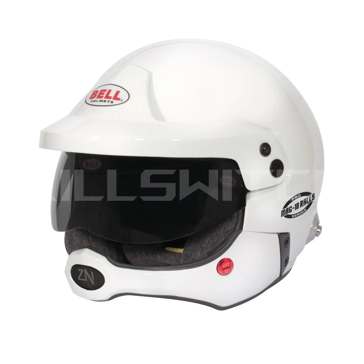 Bell Mag-10 Rally Pro Racing Helmet - SA2020 / FIA8859 - White / 54 - Helmets