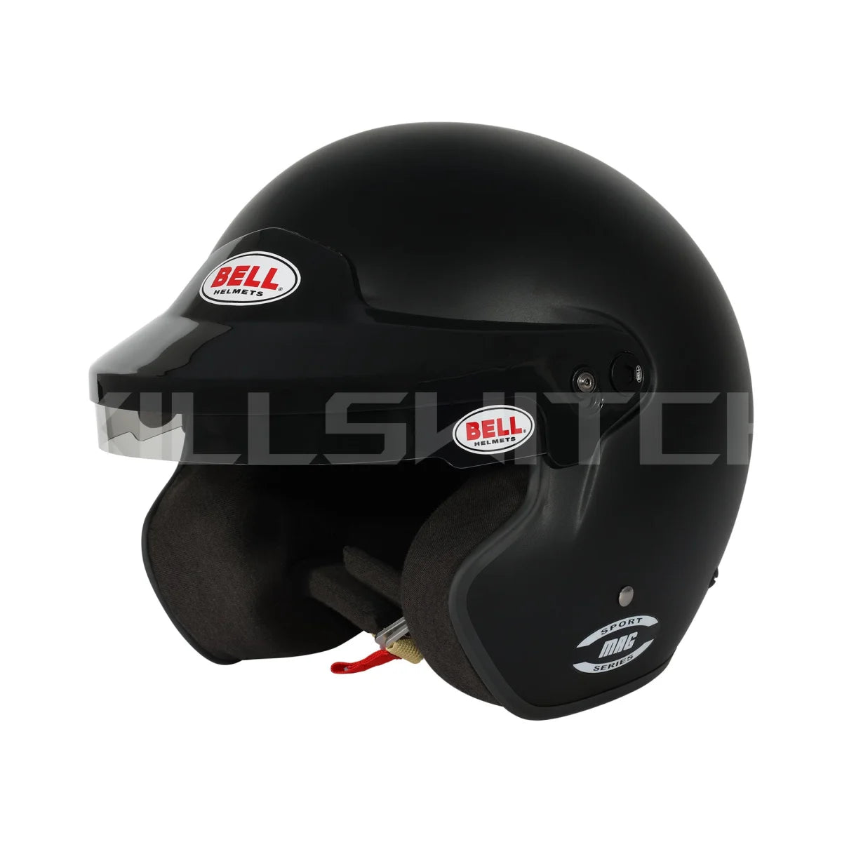 Bell Mag Open Face Racing Helmet - SA2025 - Small / Flat Black - Helmets