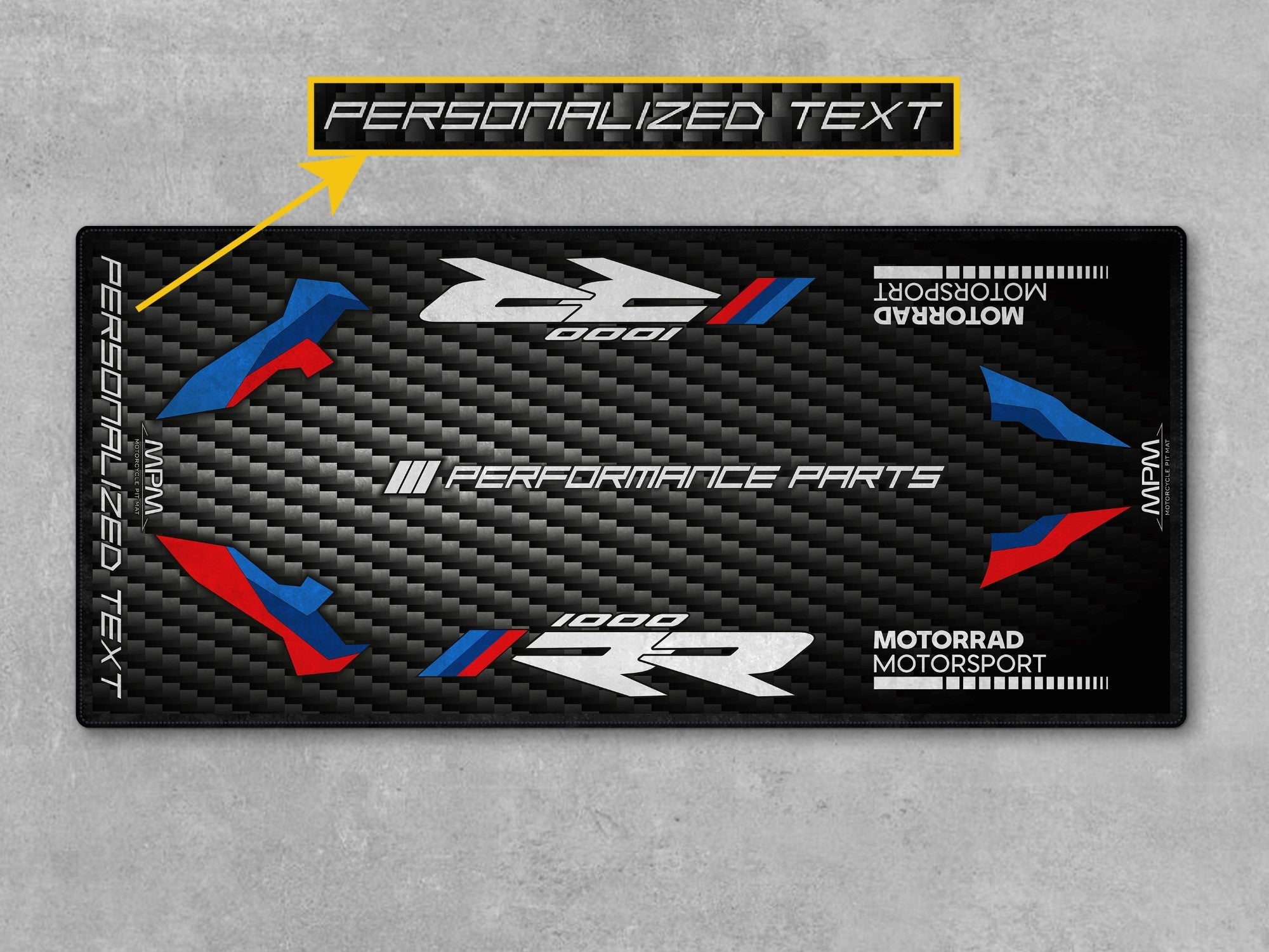MPM Motorcycle Mat for BMW M1000RR - MM7161