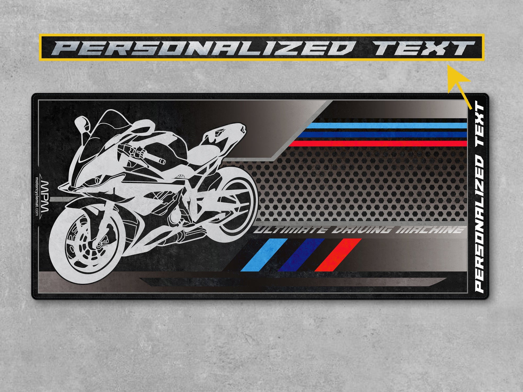 MPM Motorcycle Mat for BMW S1000RR - U502