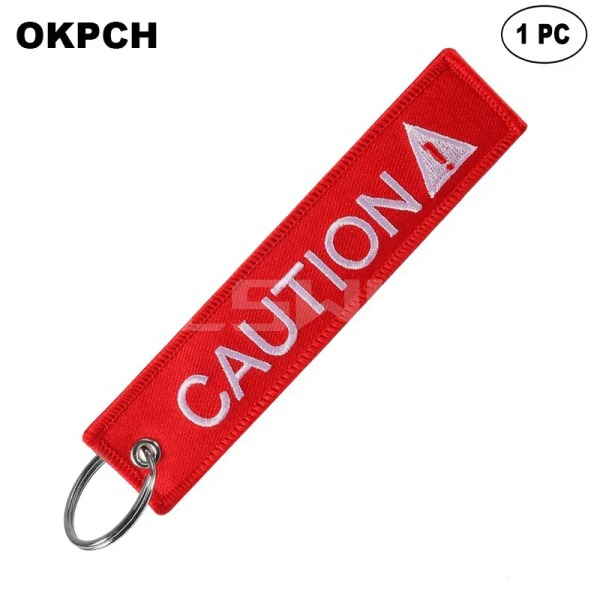 Caution - Motorcycle Keychain - PK0024