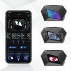 Crelander™ Devil’s Eye LED Water Resistant Shoulder Bag - motorcycle bags