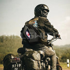 Crelander™ Devil’s Eye LED Water Resistant Shoulder Bag - motorcycle bags