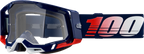 100% Racecraft 2 Goggles - Republic - Clear 50009-00022