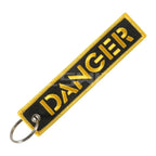 Danger - Motorcycle Keychain - DANGER