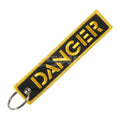 Danger - Motorcycle Keychain - DANGER