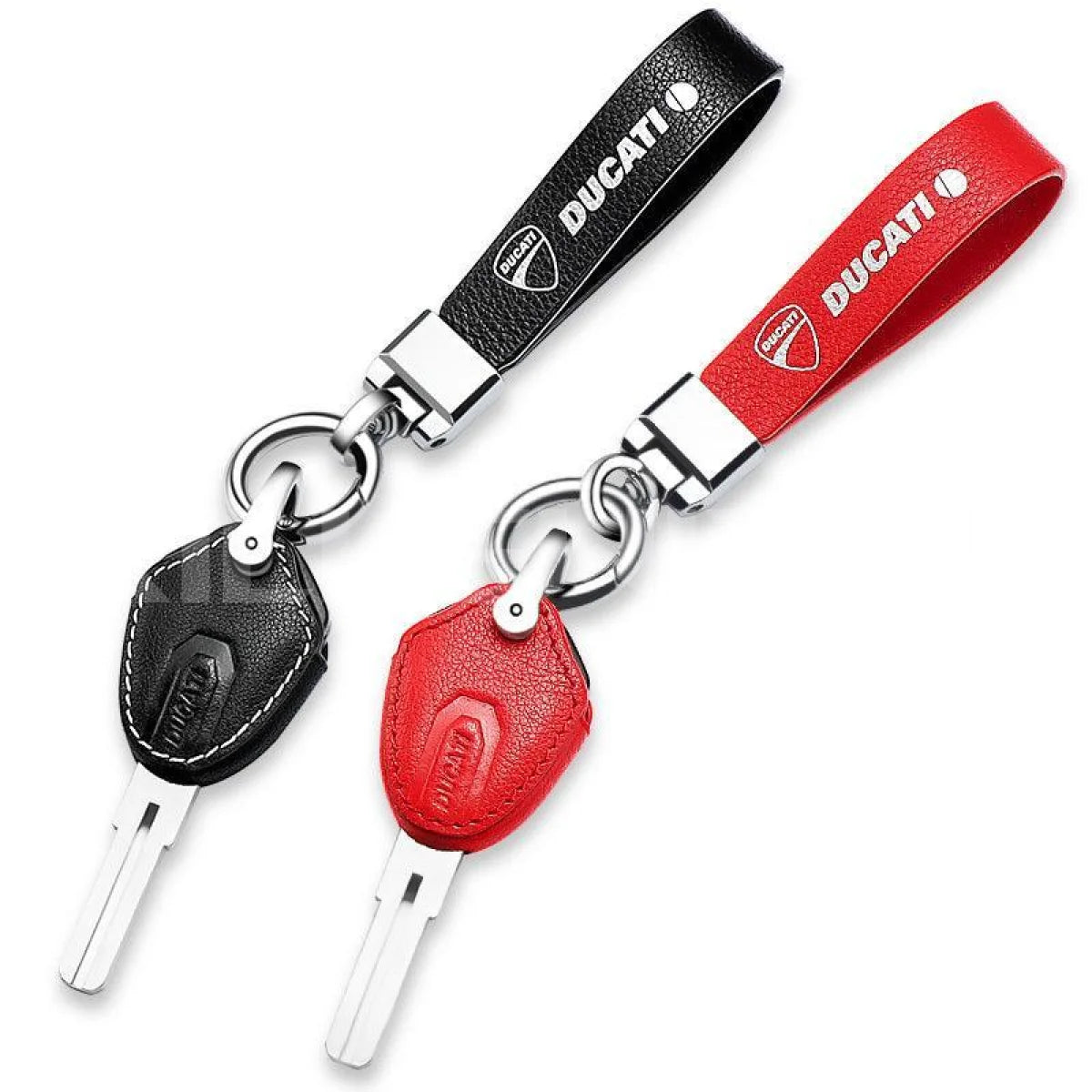 DUCATI Motorcycle Handmade Genuine Leather Key Case B - decor