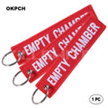Empty Chamber - Motorcycle Keychain - PK0136