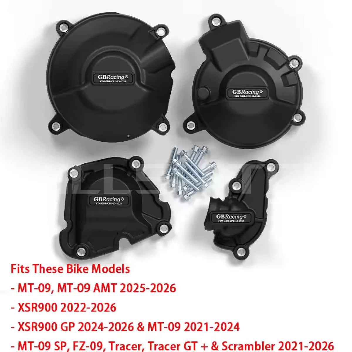 Engine Cover For MT-09 (2021–2026) - Black