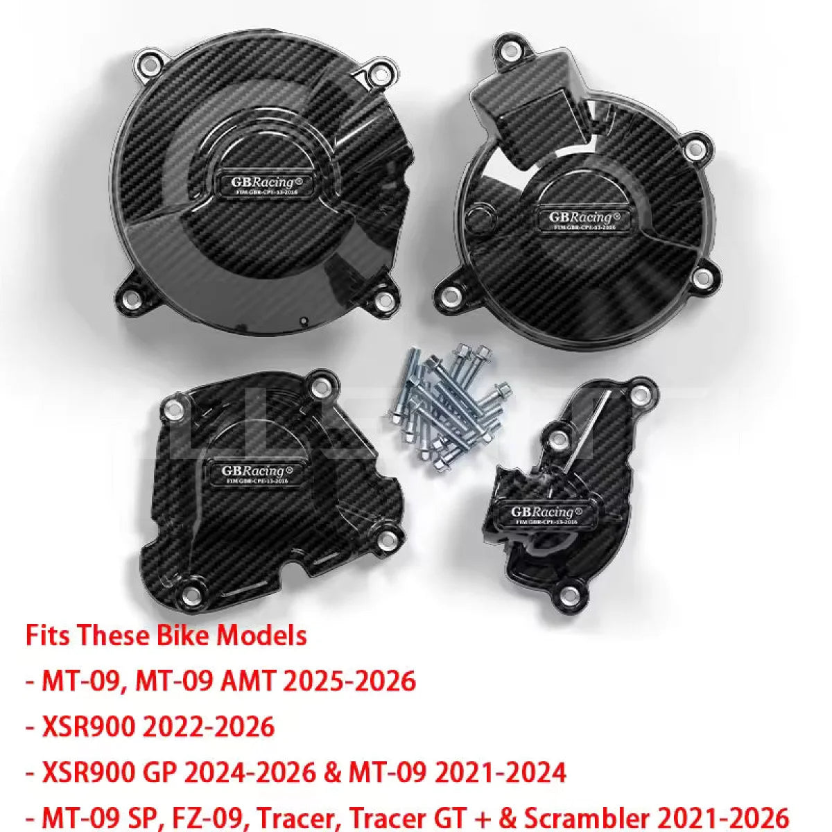 Engine Cover For MT-09 (2021–2026) - Carbon