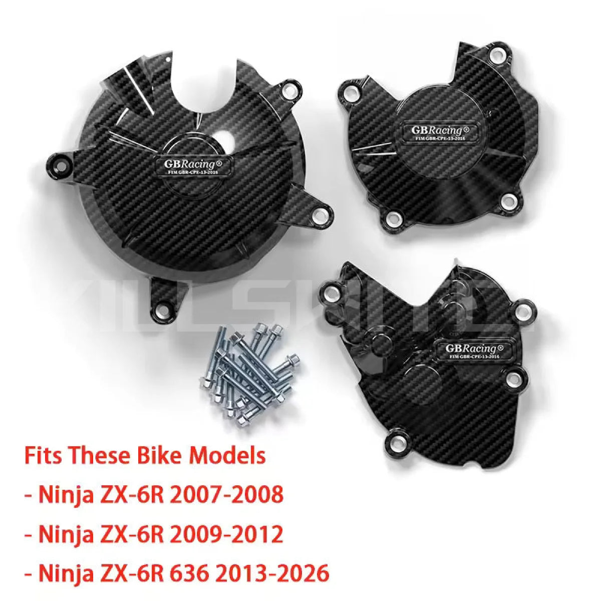 Engine Cover For ZX-6R (2013–2026) - Carbon